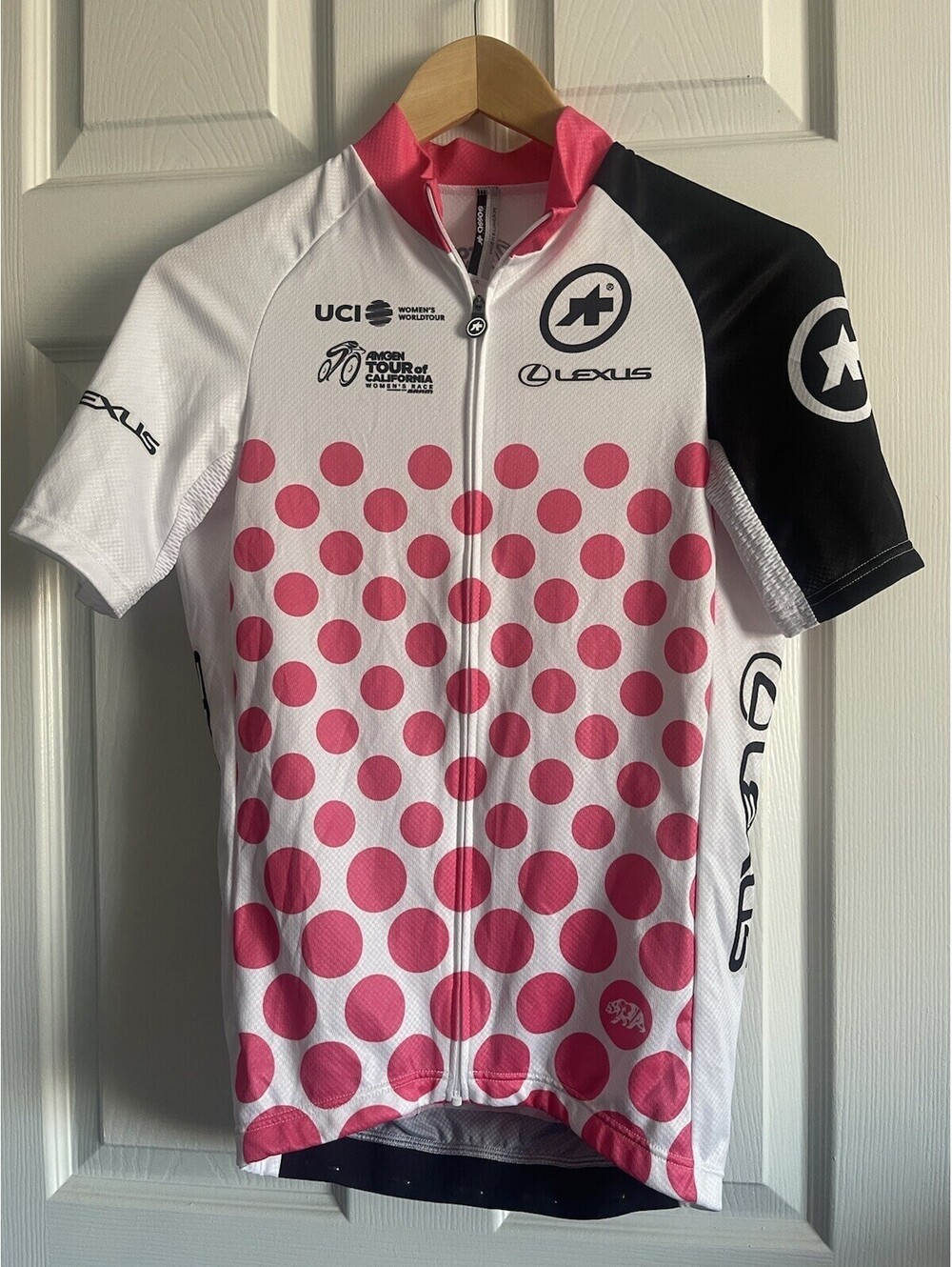ASSOS Women's Jersey Lexus Sz S Amgen Tour of Calif-2018 Cycling UCI Biking